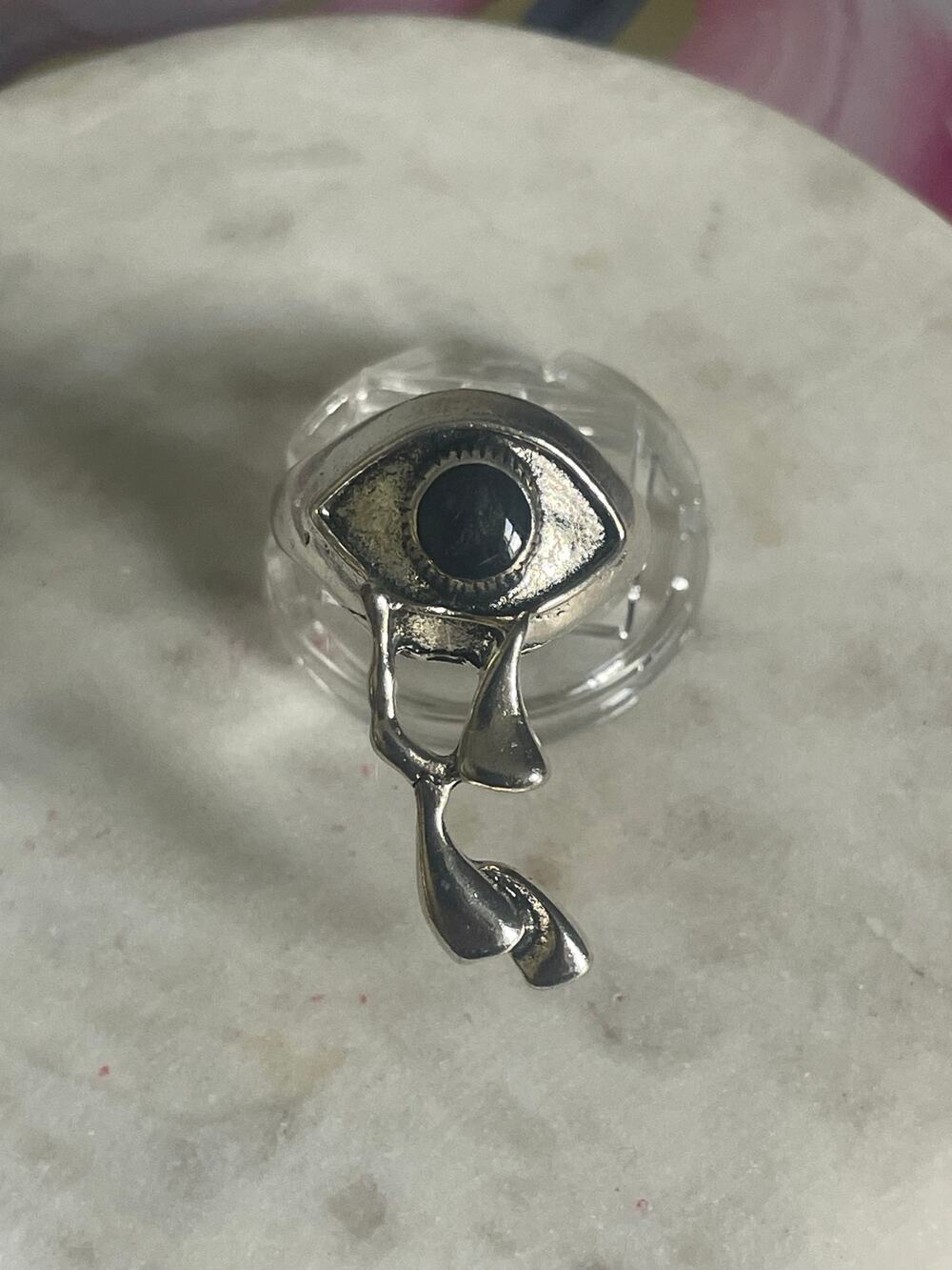 fashion ring  6.5 gothic punk style